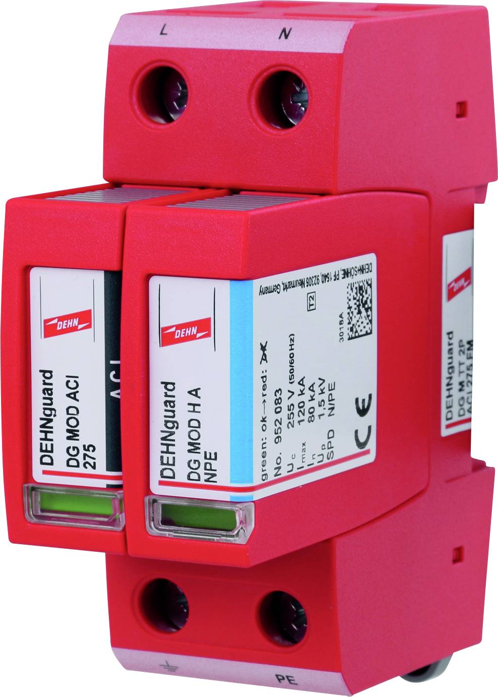 DEHN 952121 DG M TT 2P ACI 275 FM Überspannungsableiter 1St.