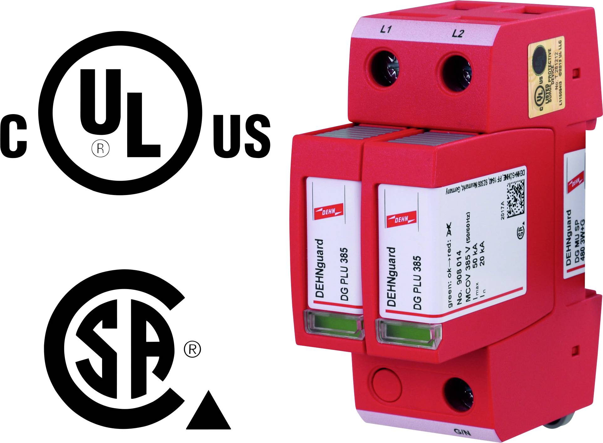 DEHN 908192 DG MU SP 480 3W+G Überspannungsableiter 1St.