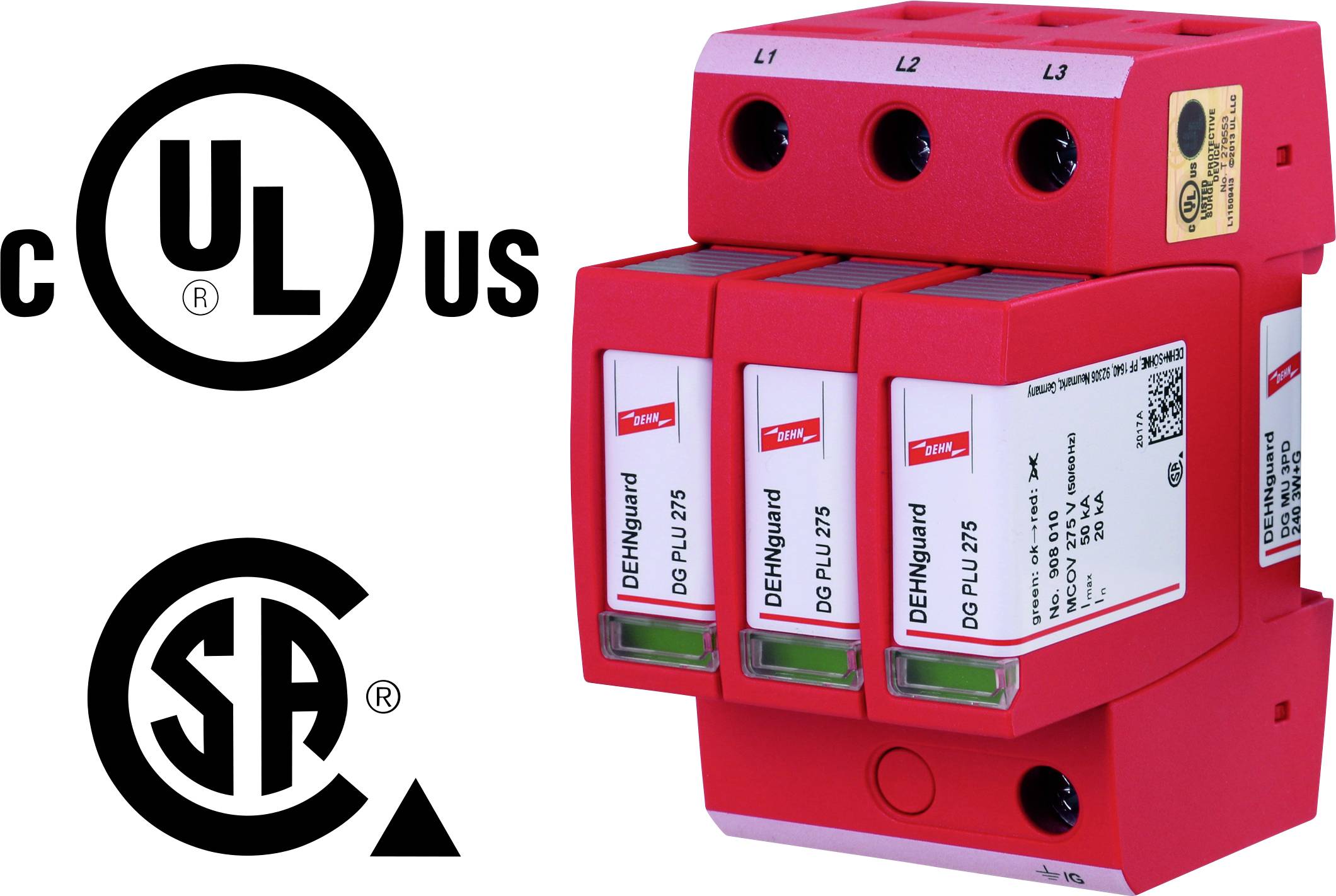 DEHN 908351 DG MU 3PD 240 3W+G Überspannungsableiter 1St.