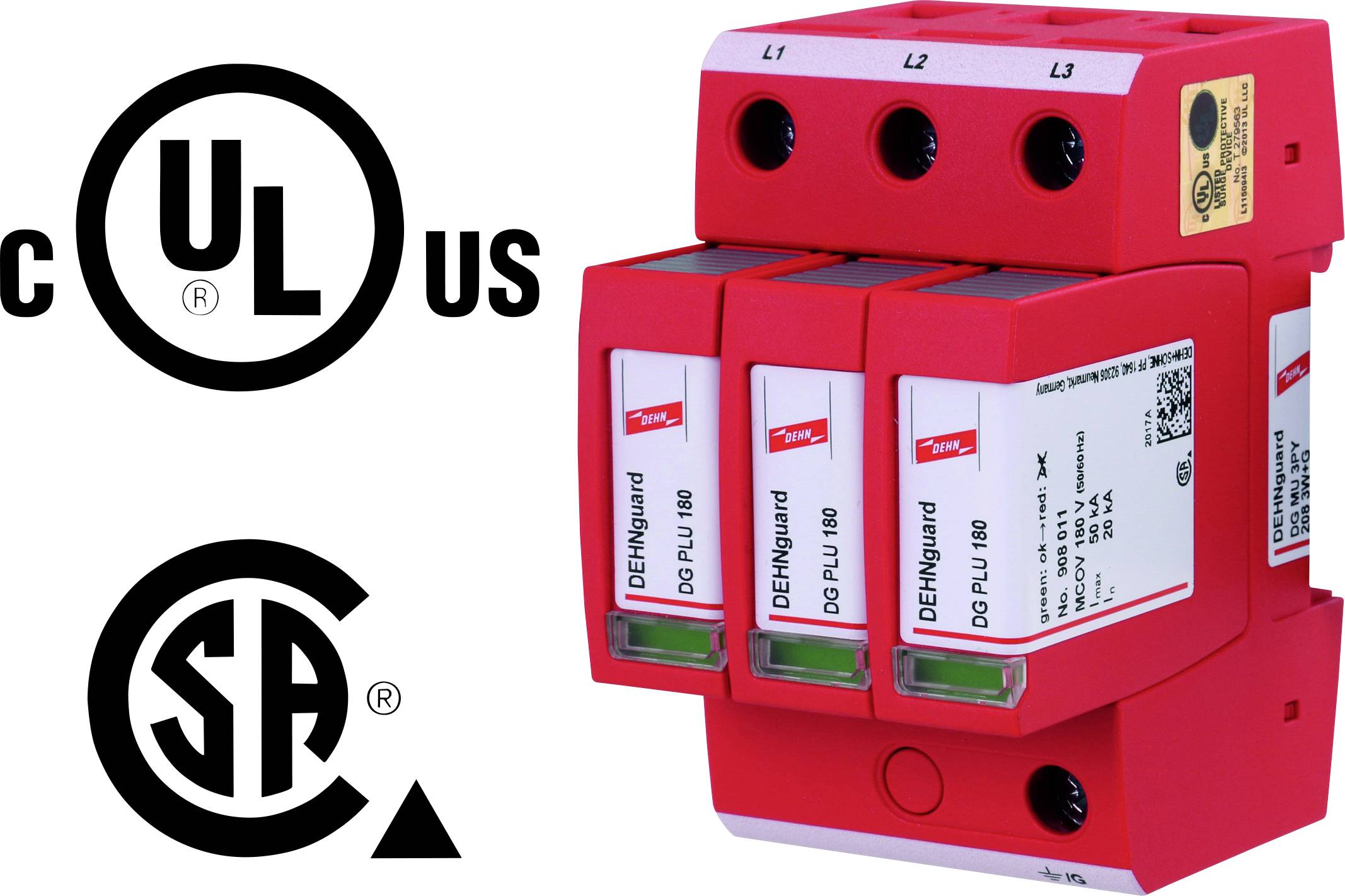 DEHN 908300 DG MU 3PY 208 3W+G Überspannungsableiter 1St.