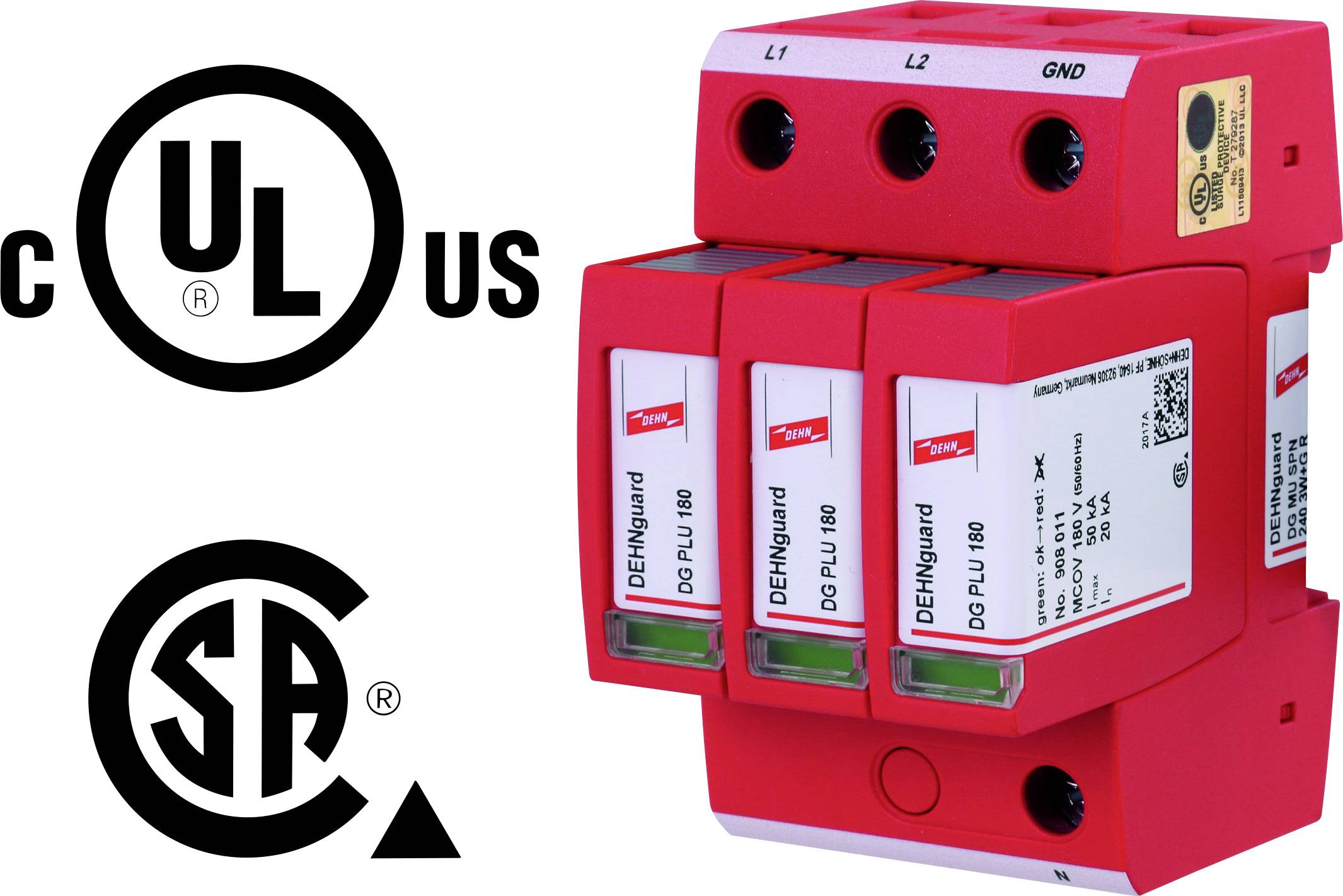 DEHN 908219 DG MU SPN 240 3W+G R Überspannungsableiter 1St.