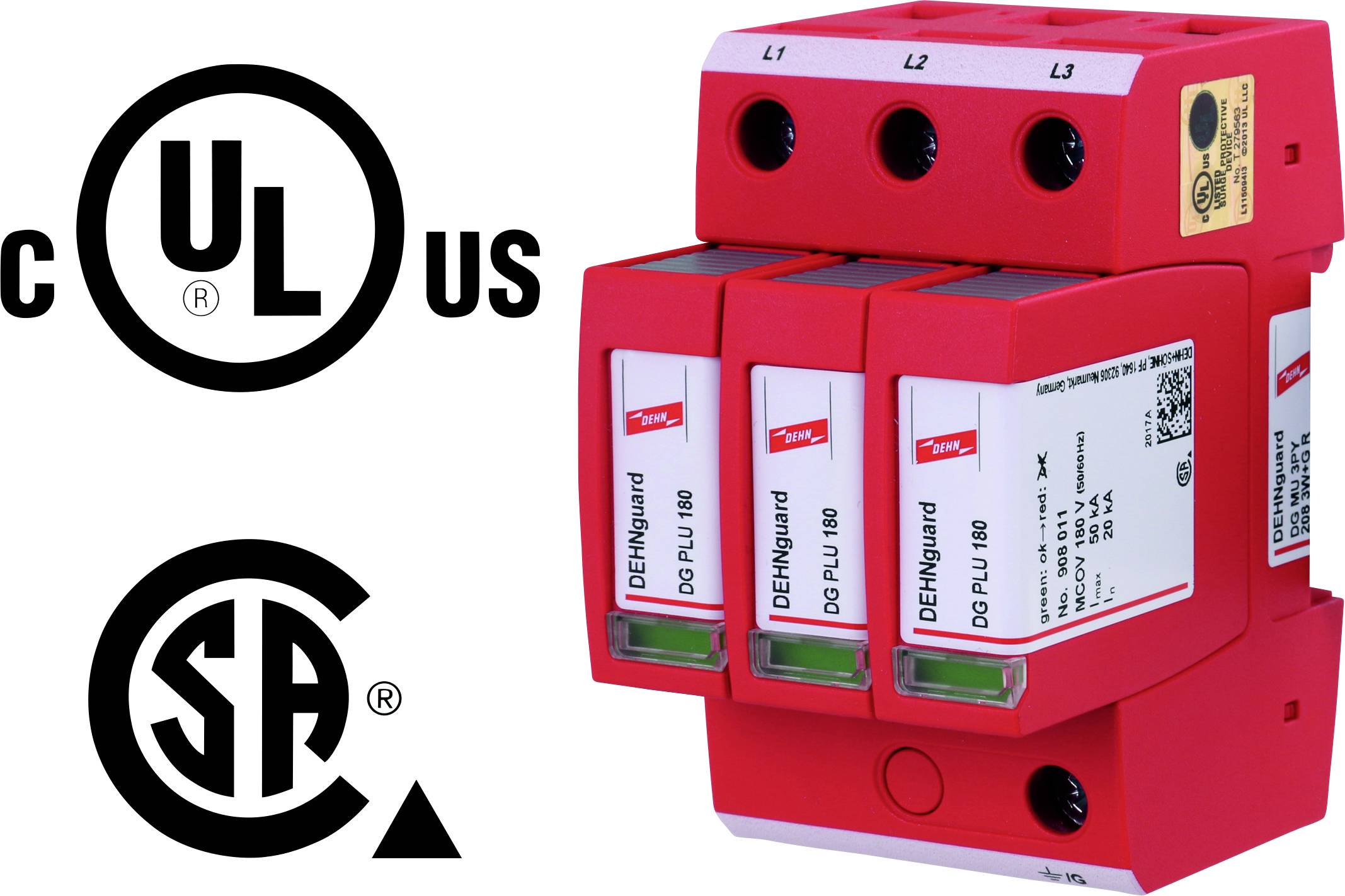 DEHN 908305 DG MU 3PY 208 3W+G R Überspannungsableiter 1St.