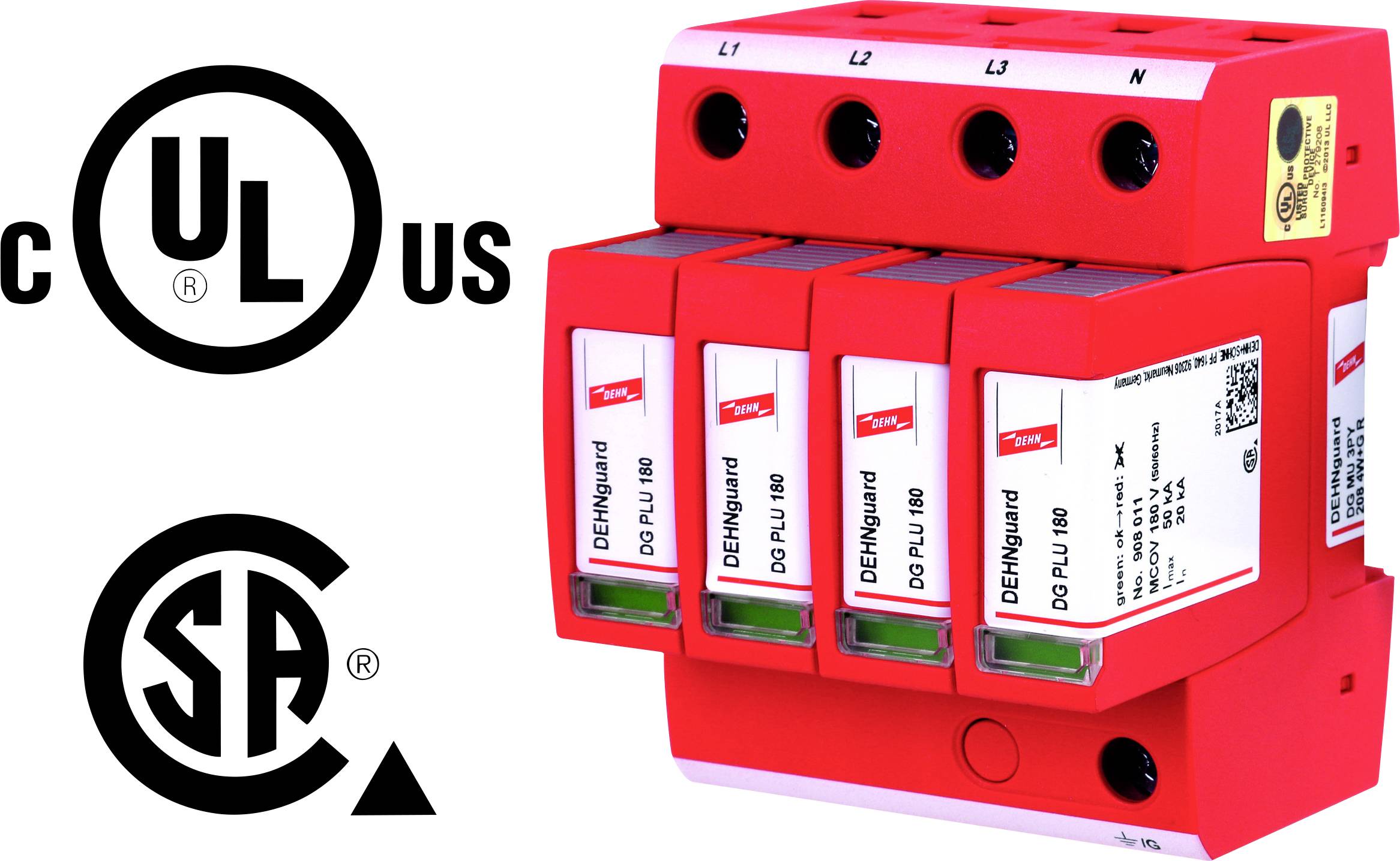 DEHN 908345 DG MU 3PY 208 4W+G R Überspannungsableiter 1St.
