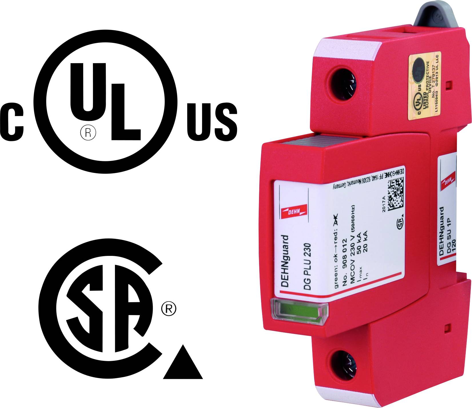 DEHN 908070 DG SU 1P 120 Überspannungsableiter 1St.