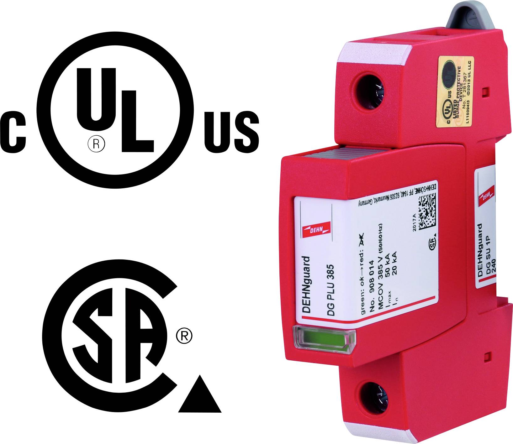 DEHN 908074 DG SU 1P 240 Überspannungsableiter 1St.