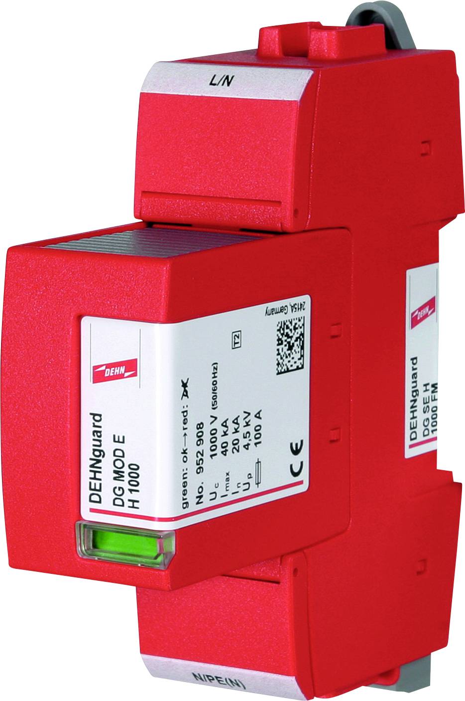 DEHN 952938 DG SE H 1000 FM Überspannungsableiter 20 kA 1St.