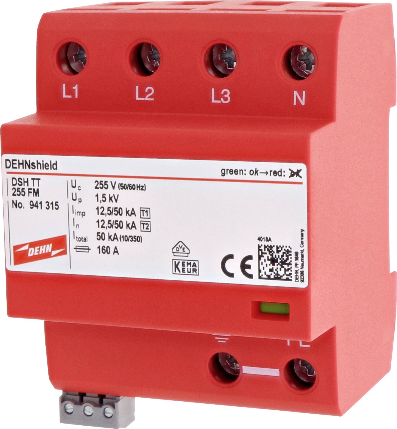 DEHN 941315 DSH TT 255 FM Kombiableiter 1St.