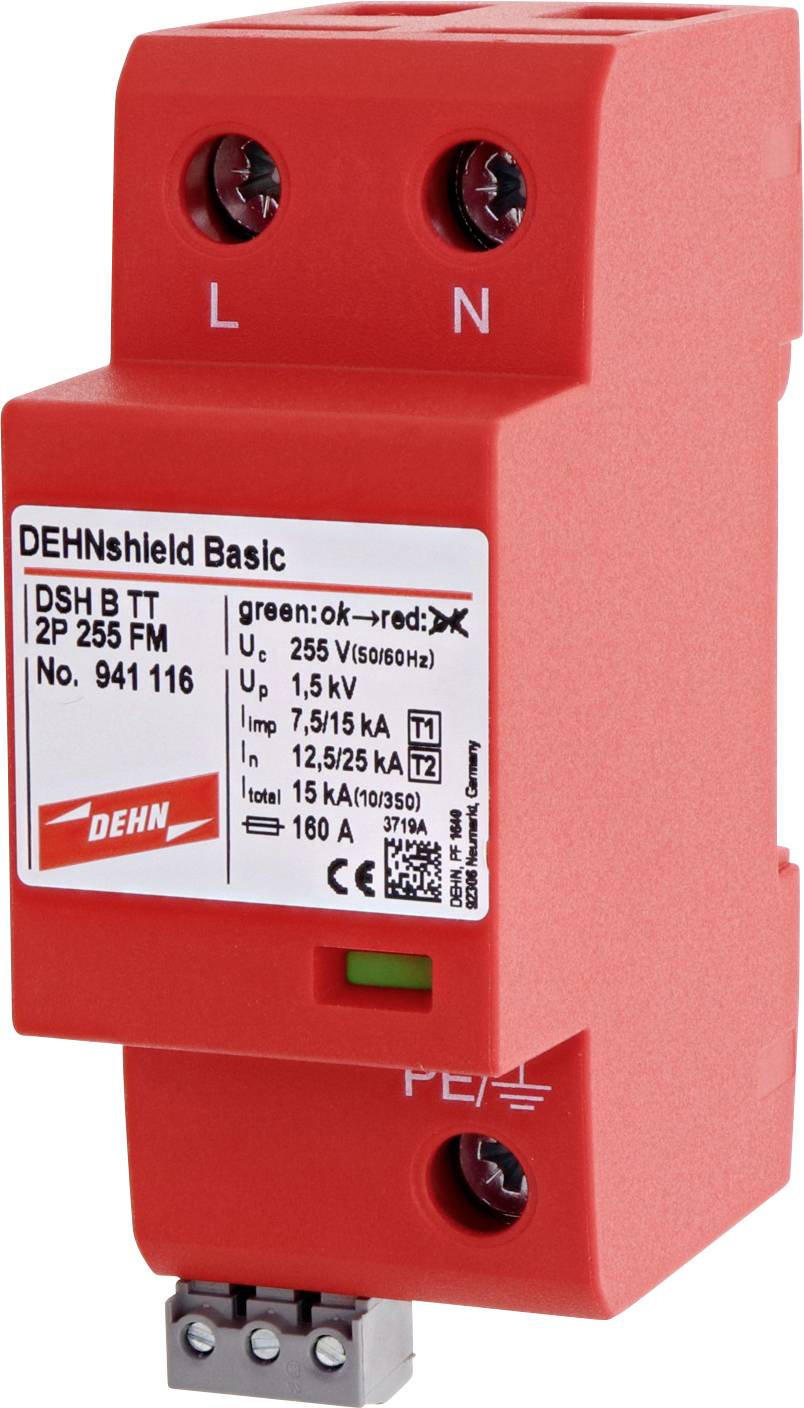 DEHN 941116 DSH B TT 2P 255 FM Kombiableiter 1St.