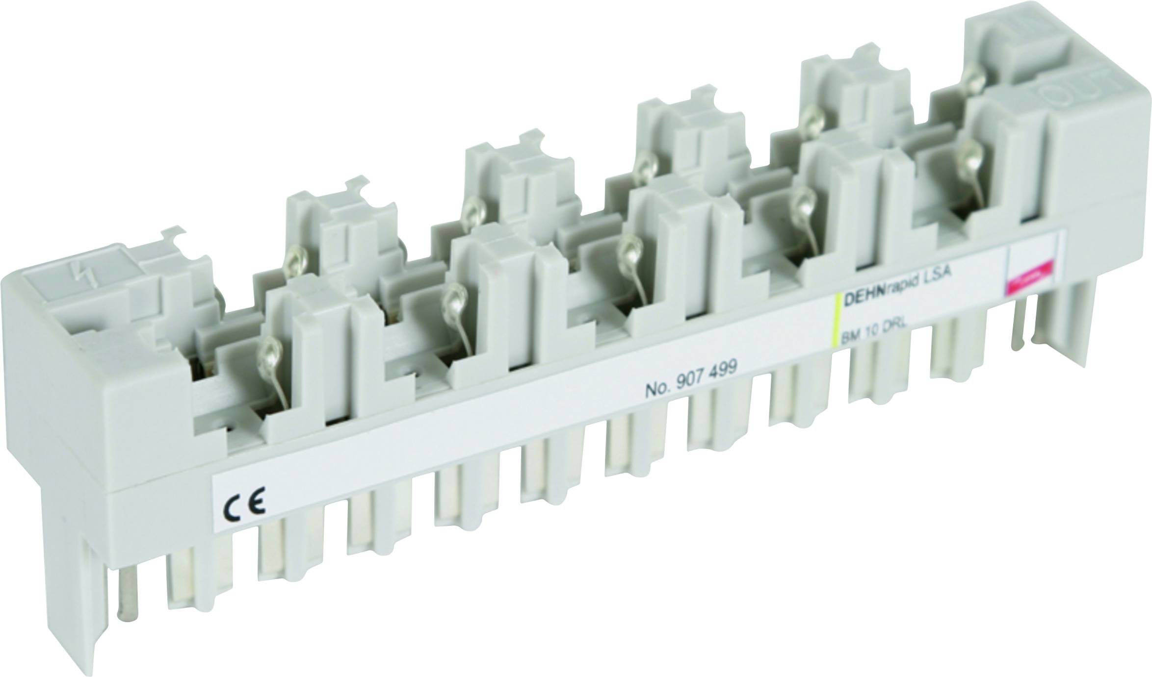 DEHN 907499 BM 10 DRL Blockmagazin für Gasentladung 1St.