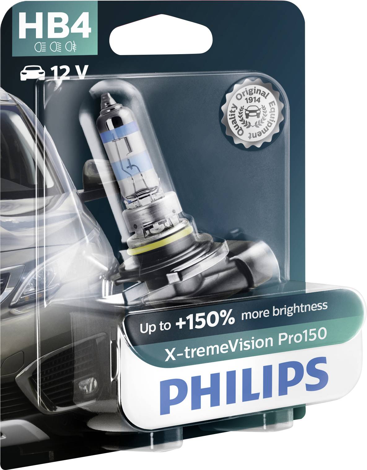 Philips 9006XVPB1 Halogen Leuchtmittel X-tremeVision HB4 51W 12V