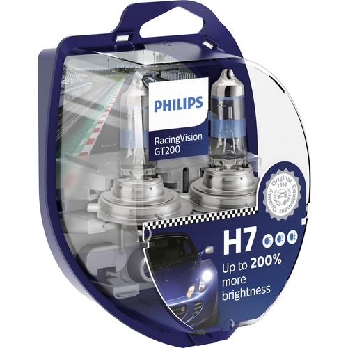 Philips 12972RGTS2 Halogen Leuchtmittel RacingVision H7 55W 12V