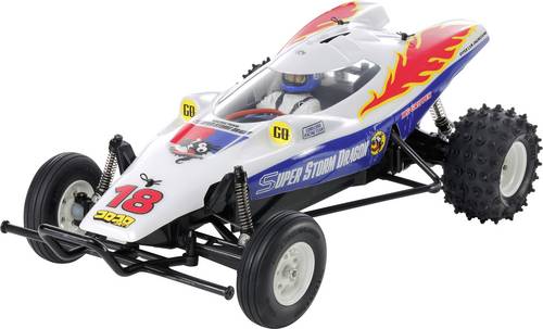 1:10 RC Super Storm Dragon Weiß, Blau 1:10 RC Modellauto Elektro Straßenmodell