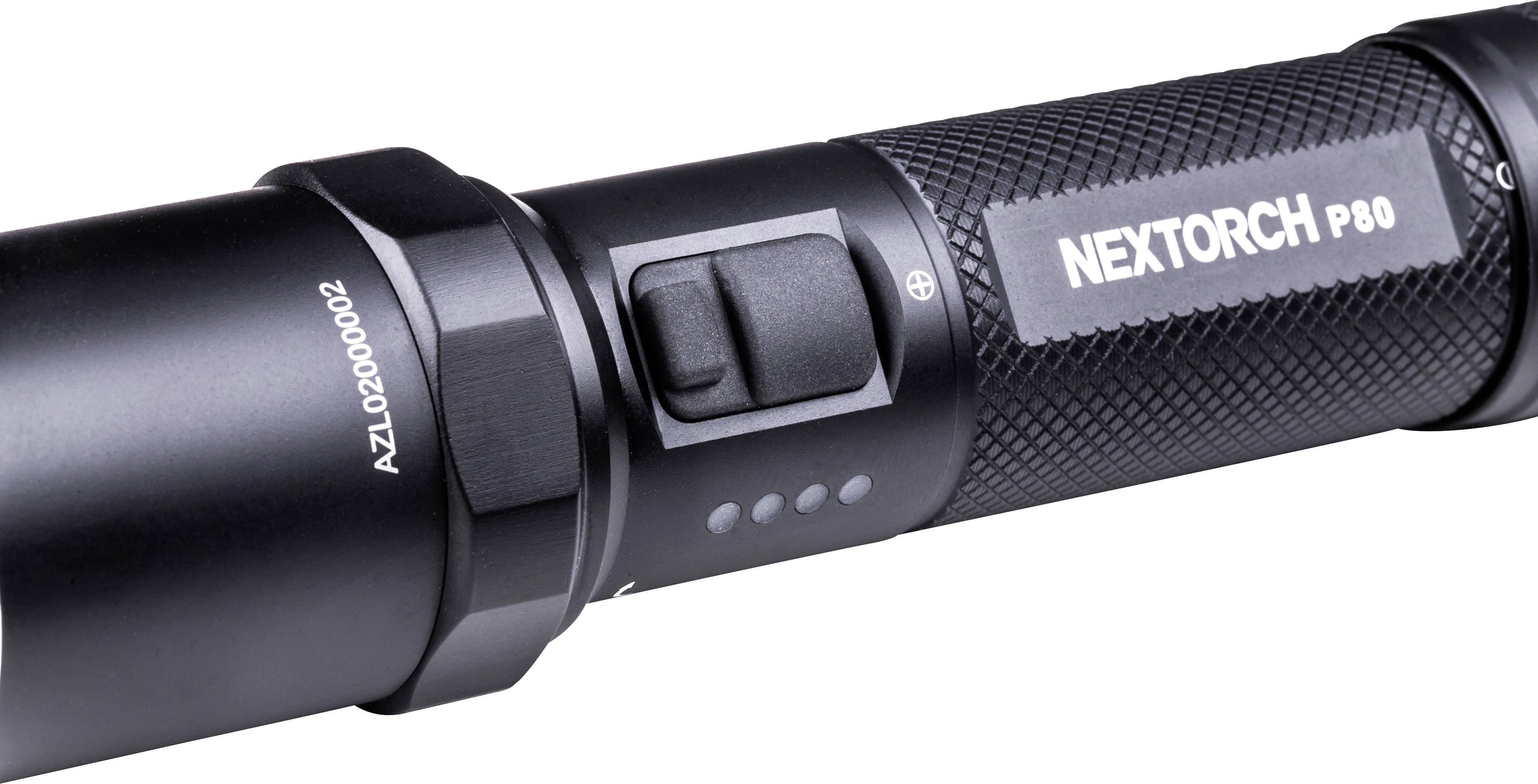 Nextorch P80 LED Taschenlampe 1300 lm 60 h 177 g