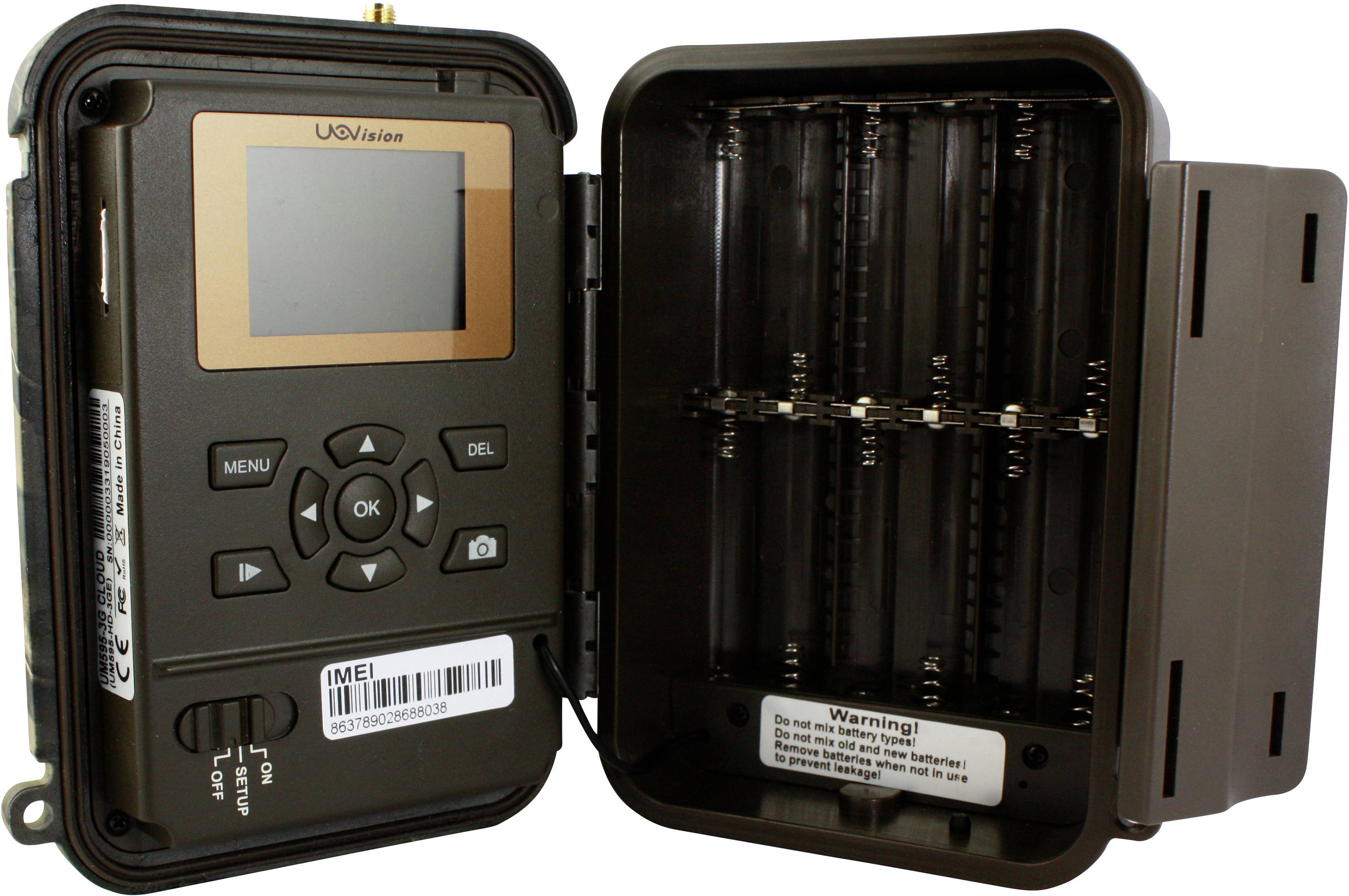 Revier Manager RM 3 Wildkamera 12 Megapixel GSM-Modul Camouflage