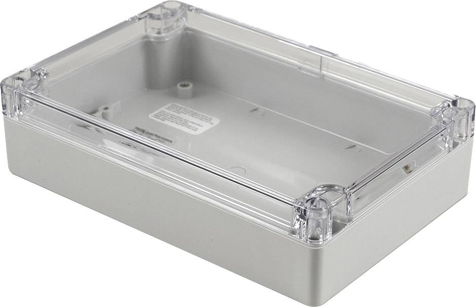 Hammond Electronics 1554HL2GYCL Universal-Gehäuse 180 x 120 x 45 Polycarbonat Grau 1 St.