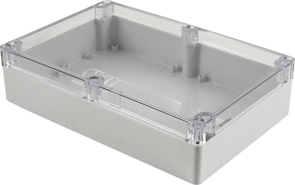 Hammond Electronics 1554VAL2GYCL Universal-Gehäuse 240 x 160 x 60 Polycarbonat Grau 1St.