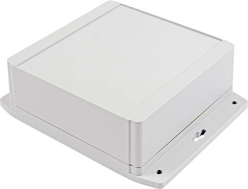 Hammond Electronics 1555R2F42GY Universal-GehäUse 160 X 160 X 38 Polycarbonat Lichtgrau 1 St.-image
