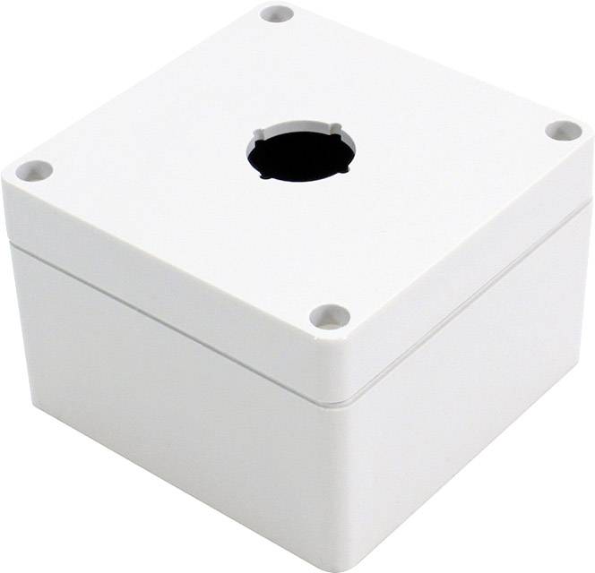 Hammond Electronics 1554MPB1 Universal-Gehäuse 90 x 90 x 60 Polycarbonat Grau 1St.