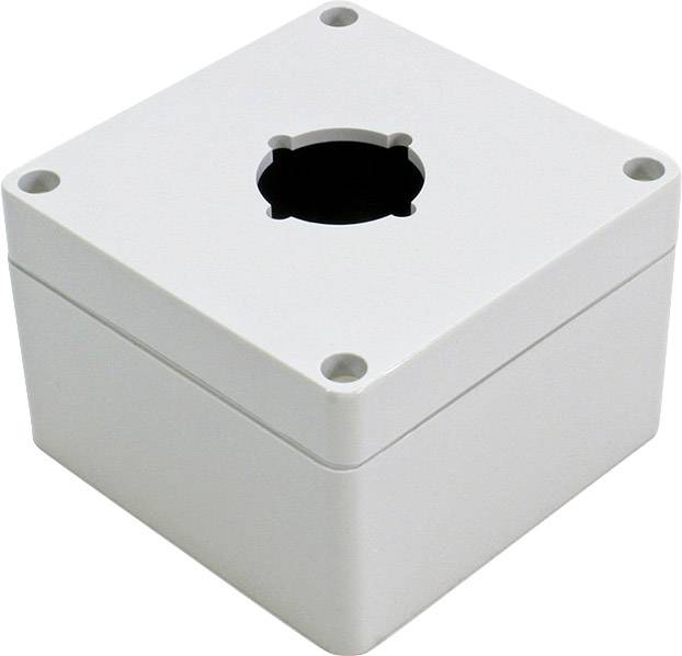 Hammond Electronics 1554PB1 Universal-Gehäuse 90 x 90 x 60 Polycarbonat Grau 1 St.