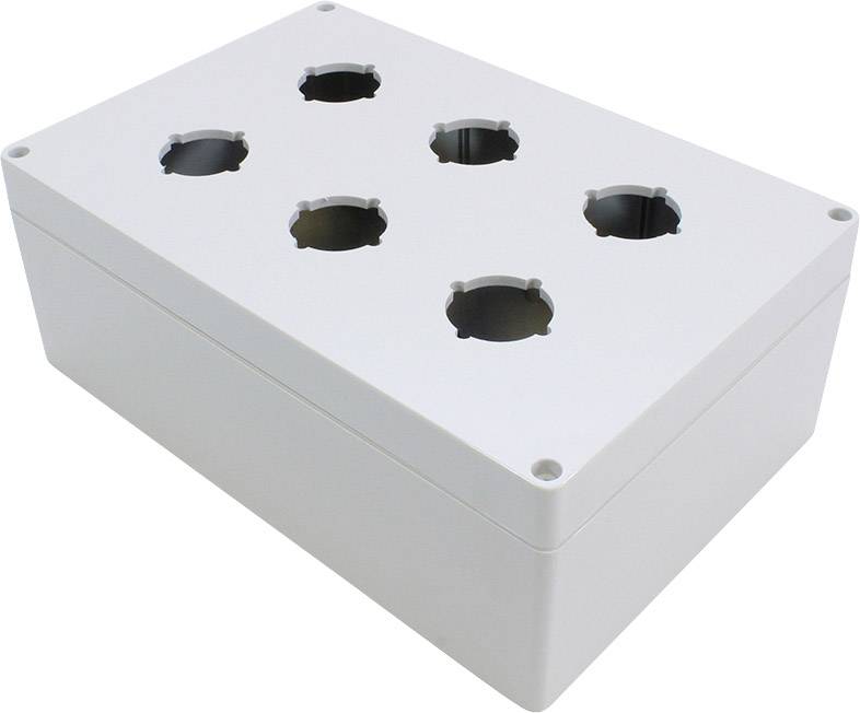 Hammond Electronics 1554PB6 Universal-Gehäuse 240 x 160 x 90 Polycarbonat Grau 1St.