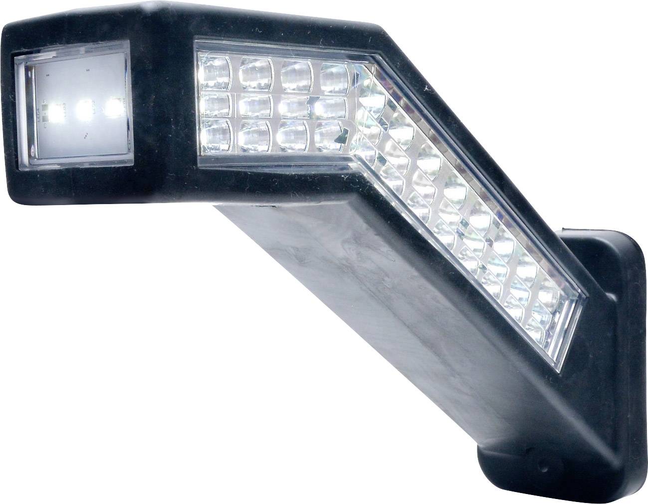 WAS Arbeitsscheinwerfer 12 V/DC, 24 V/DC W168.10.2 1445L Nahfeldausleuchtung (B x H) 238mm x 181mm 1020lm