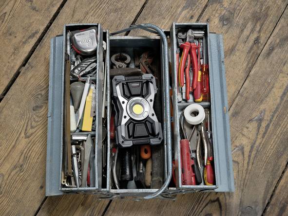 Brennenstuhl 1173100100 RUFUS 1500MA mobil LED Arbeitsleuchte akkubetrieben 15W 1500lm