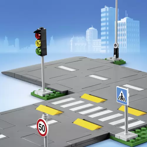 60304 LEGO® CITY Straßenkreuzung mit Ampeln 60304 LEGO® CITY Straßenkreuzung mit Ampeln