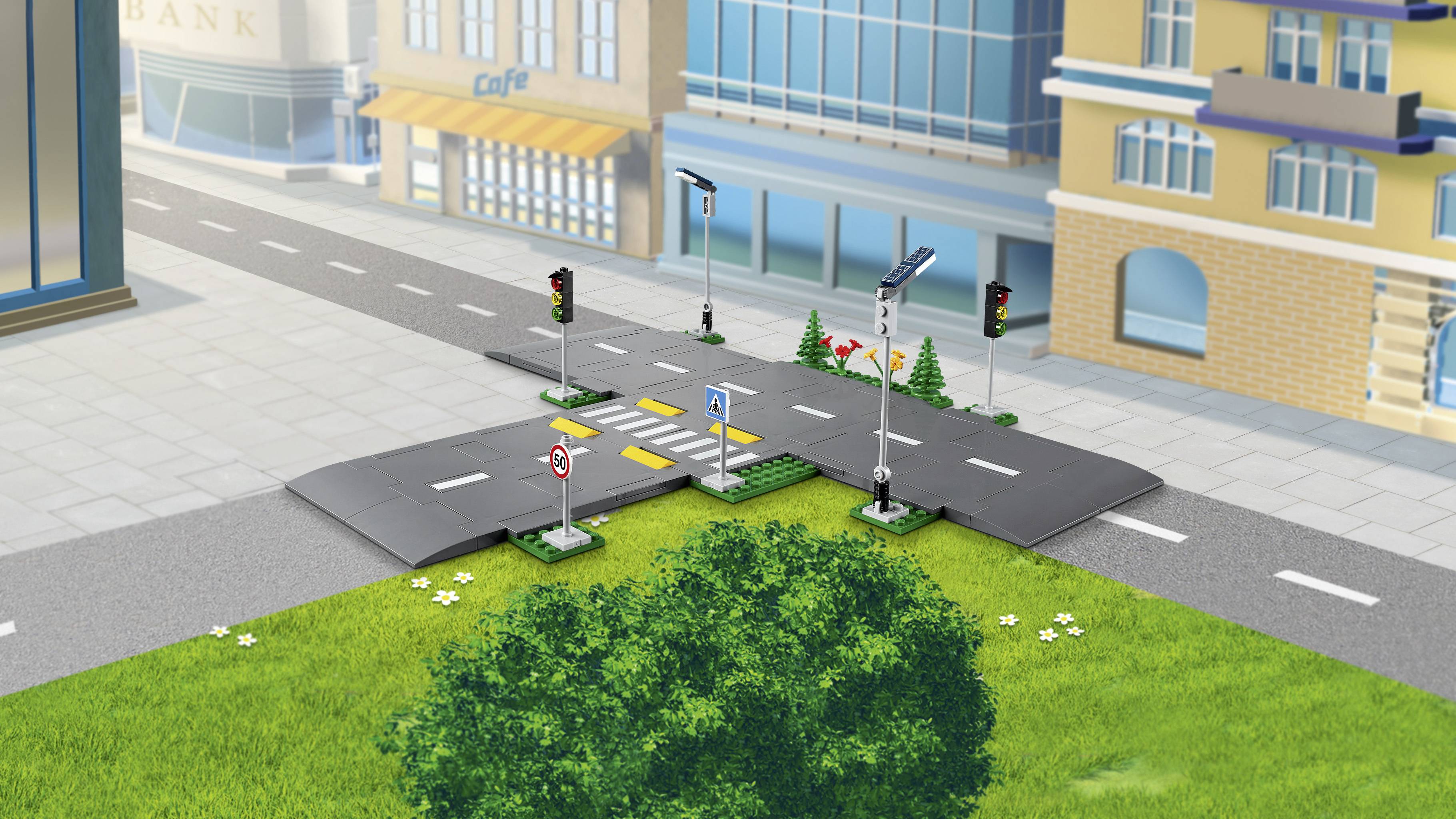 60304 LEGO® CITY Straßenkreuzung mit Ampeln