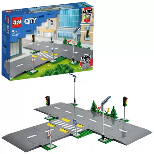 60304 LEGO® CITY Straßenkreuzung mit Ampeln 60304 LEGO® CITY Straßenkreuzung mit Ampeln