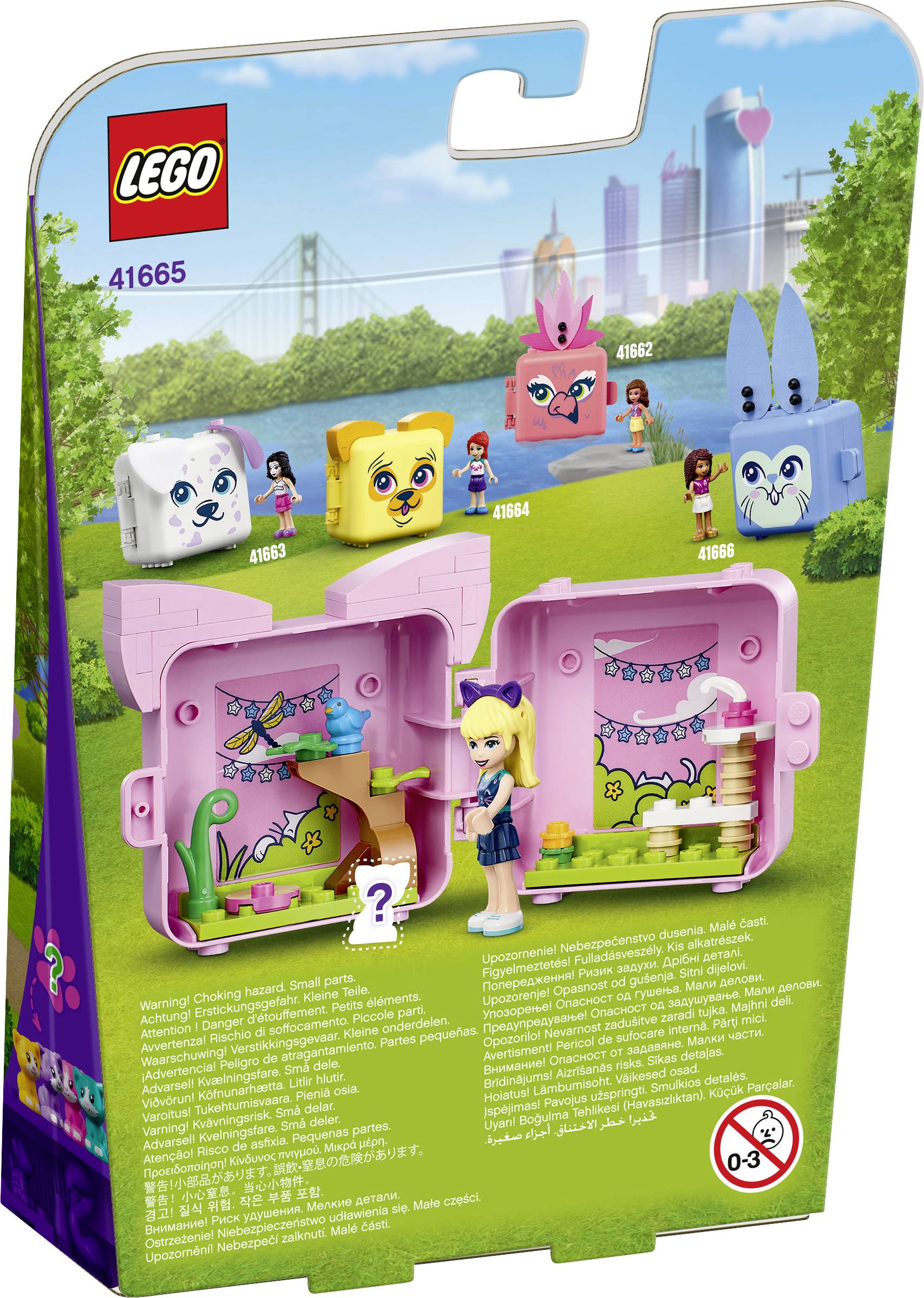 41665 LEGO® FRIENDS Stephanies Katzen-Würfel