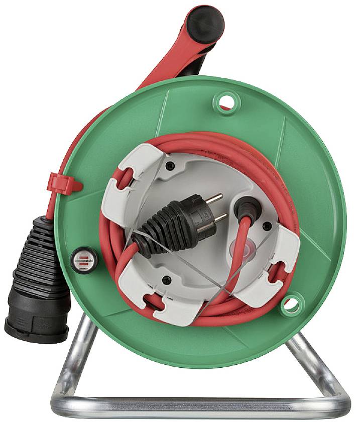 Brennenstuhl 1183520100 Kabeltrommel 23.00m Rot (matt) Schutzkontakt-Stecker