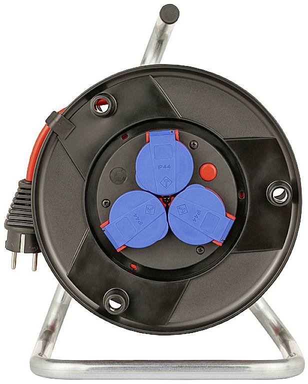 Brennenstuhl 1098530001 Kabeltrommel 20.00 m Rot (matt) Schutzkontakt-Stecker