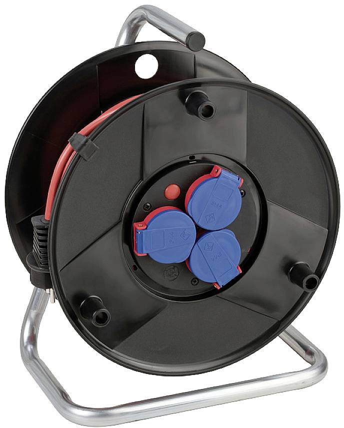 Brennenstuhl 1098540001 Kabeltrommel 40.00m Rot (matt) Schutzkontakt-Stecker