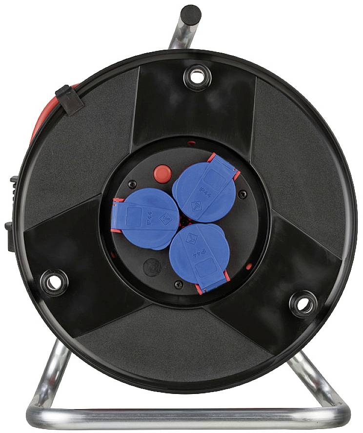 Brennenstuhl 1098540001 Kabeltrommel 40.00 m Rot (matt) Schutzkontakt-Stecker