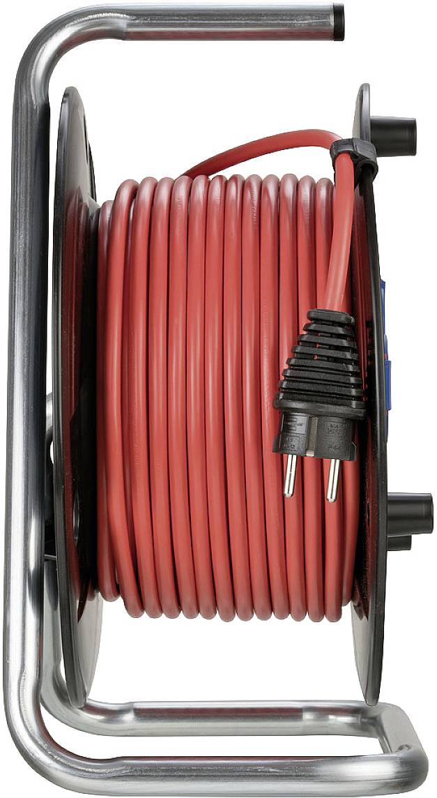 Brennenstuhl 1098540001 Kabeltrommel 40.00 m Rot (matt) Schutzkontakt-Stecker