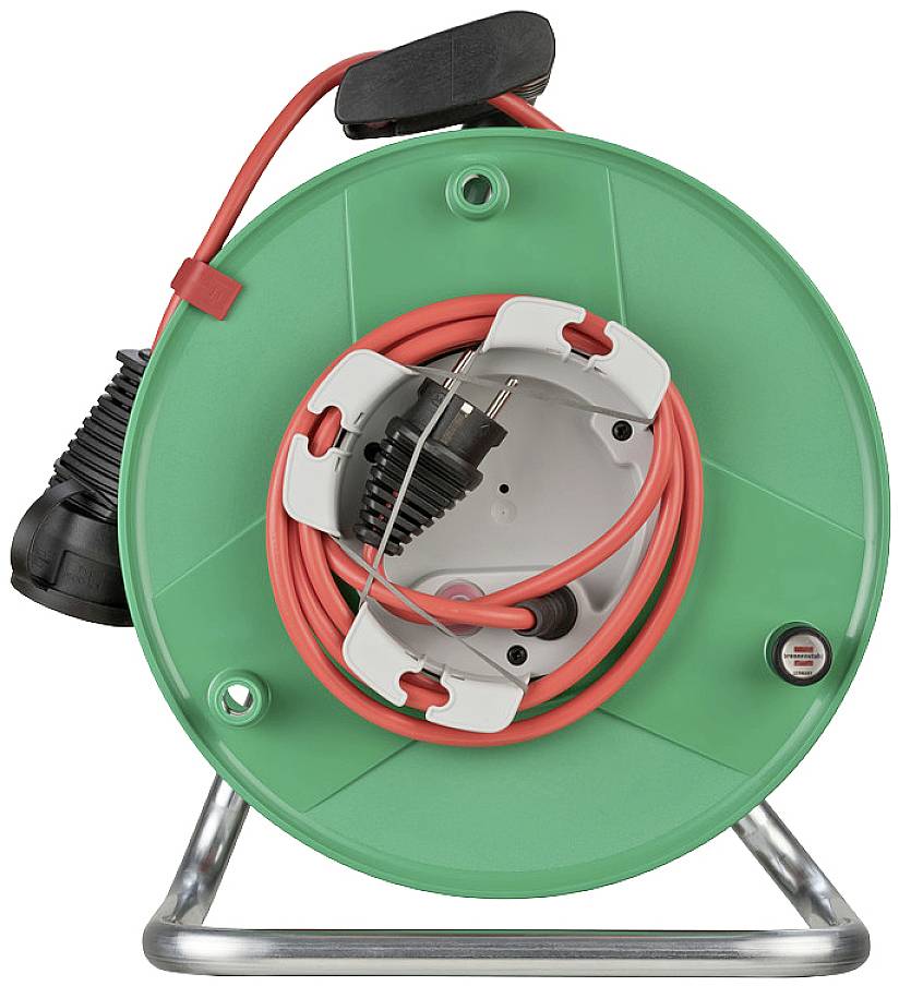 Brennenstuhl 1098560001 Kabeltrommel 38.00m Rot (matt) Schutzkontakt-Stecker