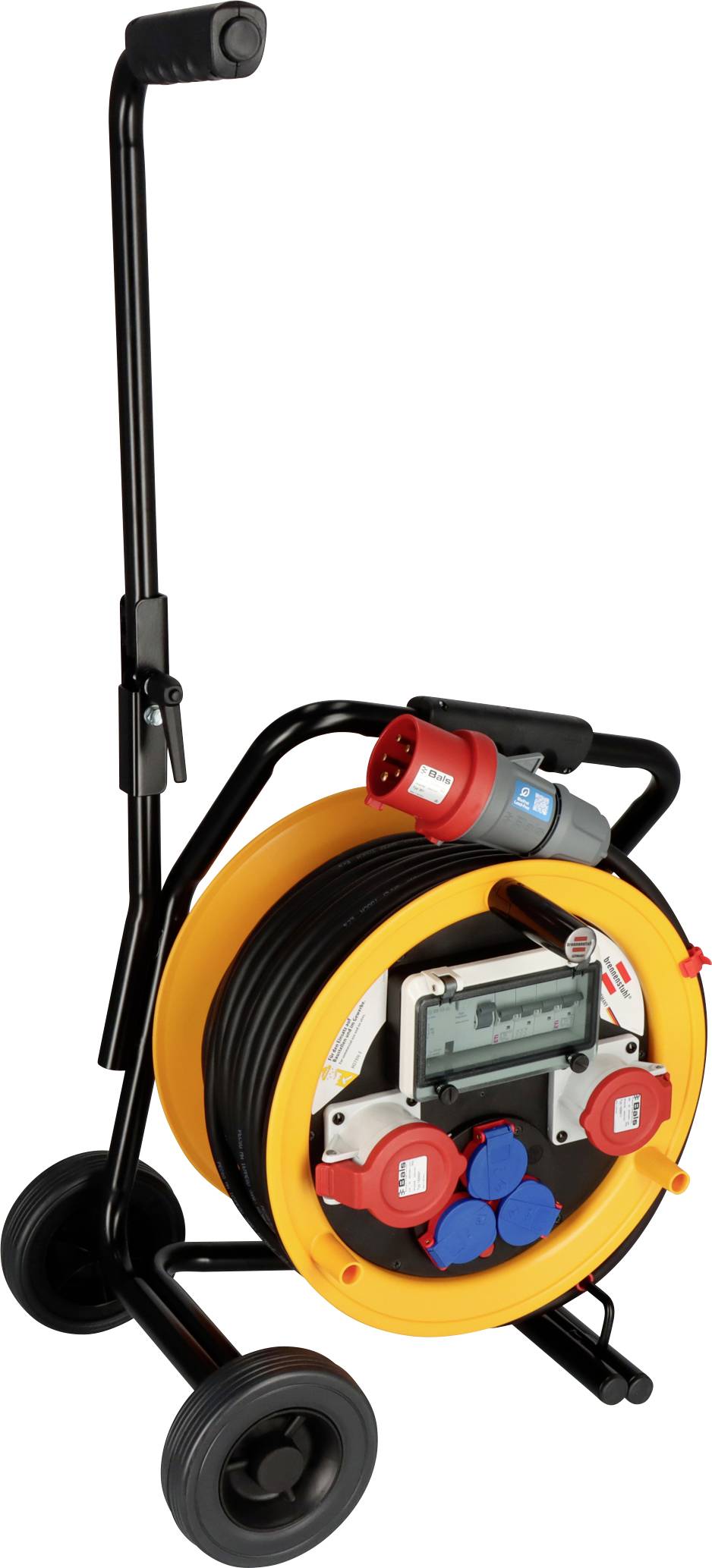 Brennenstuhl 1319200010 Kabeltrommel 30.00 m Schwarz CEE-Stecker 32 A 5polig