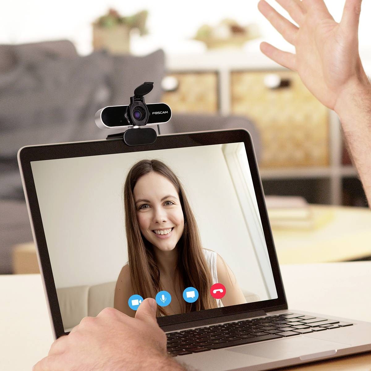 Foscam W21 Full HD-Webcam 1920 x 1080 Pixel