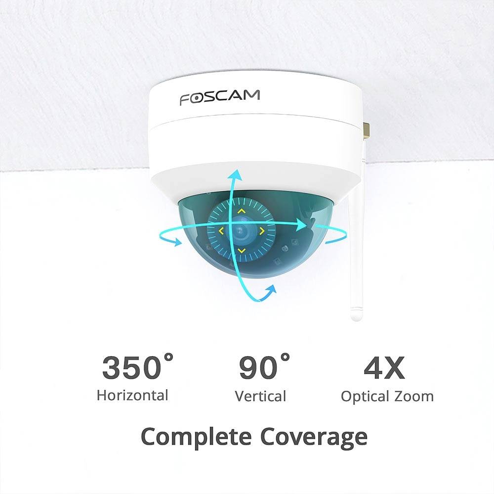 Foscam D4Z fscd4z WLAN IP Überwachungskamera 2304 x 1536 Pixel