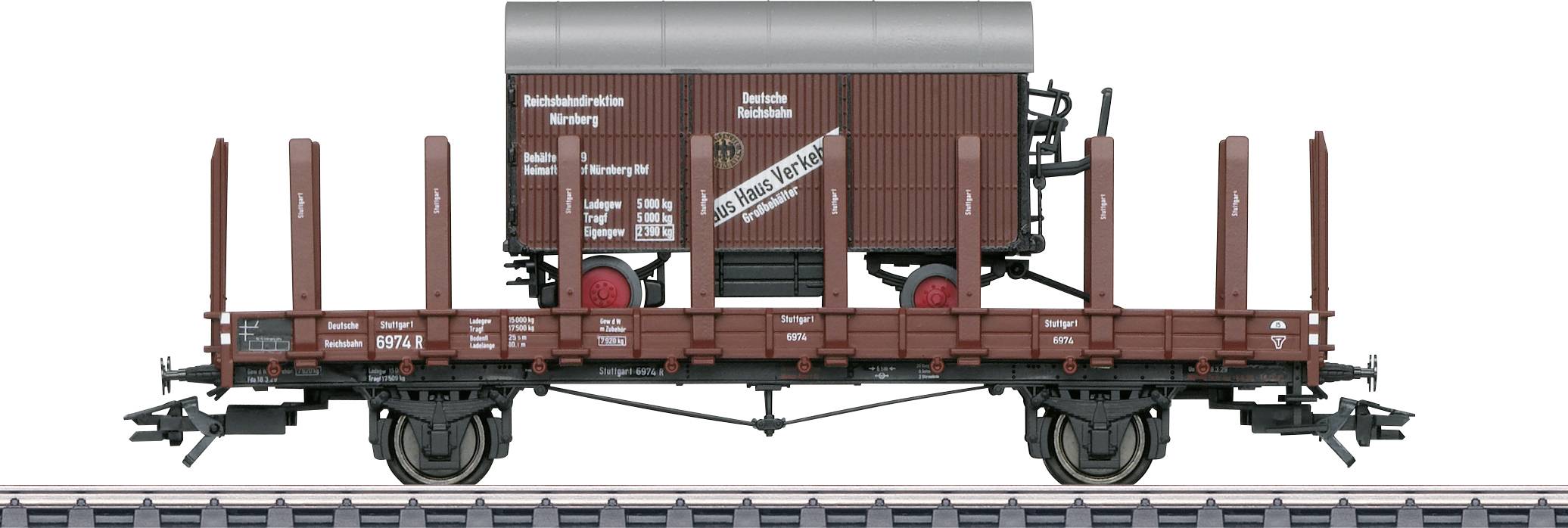 Märklin 048829 H0 Güterwagen-Set zu BR 96 MHI der DRG