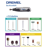 Dremel LITE 7760-15 EU F0137760JA Multifunktionswerkzeug inkl. Akku, mit Zubehör 3.6V 2.0Ah Dremel LITE 7760-15 EU F0137760JA Multifunktionswerkzeug inkl. Akku, mit Zubehör 3.6V 2.0Ah