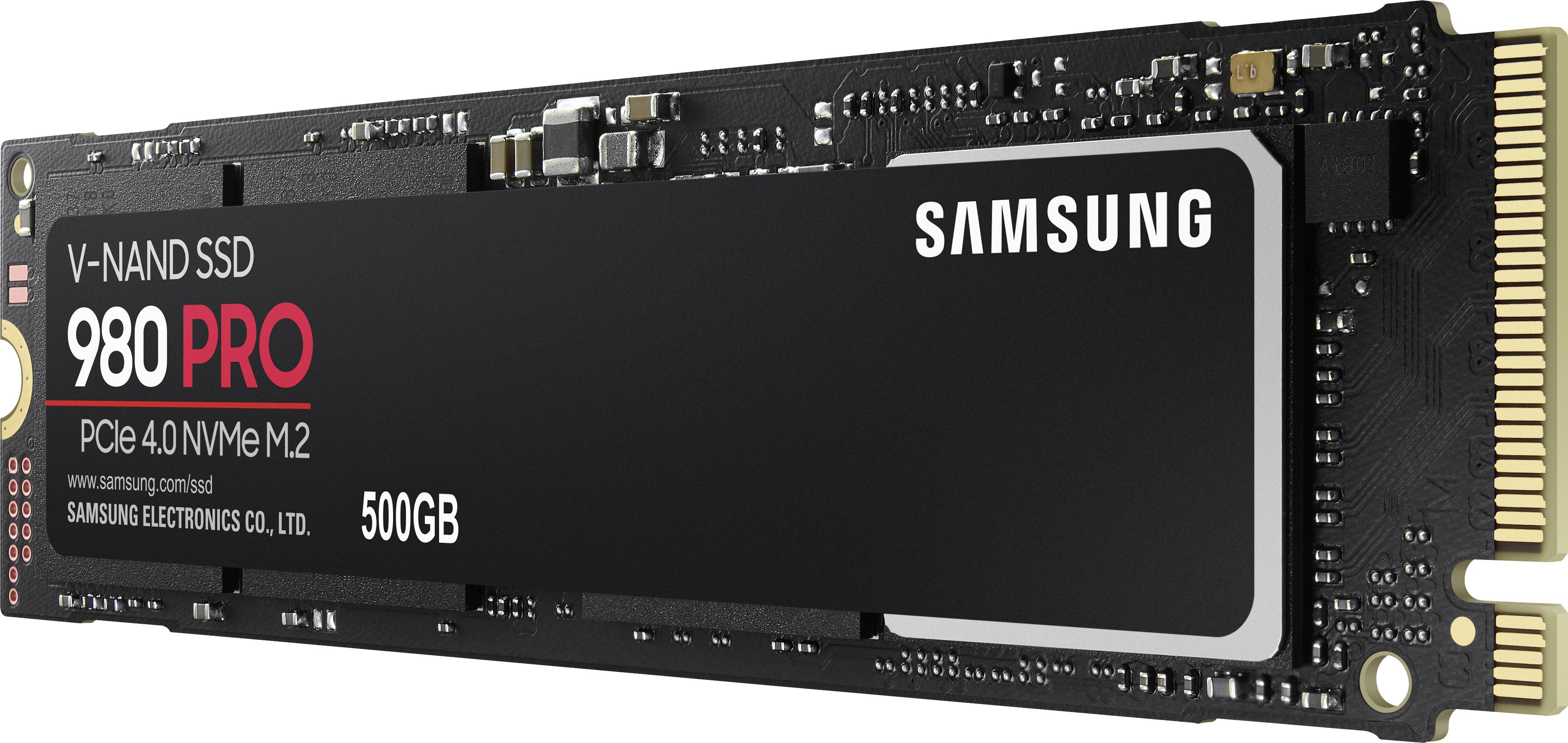 Samsung 980 PRO 500GB Interne M.2 PCIe NVMe SSD 2280 Retail inkl. ASUS ROG STRIX B550-F GAMING MAINBOARD