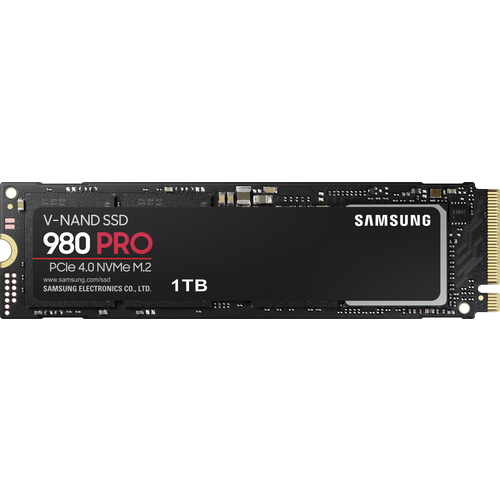 Samsung 980 PRO 1 TB Interne M.2 PCIe NVMe SSD 2280 Retail MZ-V8P1T0BW