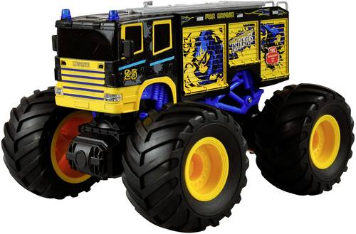Amewi Blau Brushed 1:18 RC Modellauto Elektro Monstertruck Heckantrieb (2WD) RtR 2,4GHz