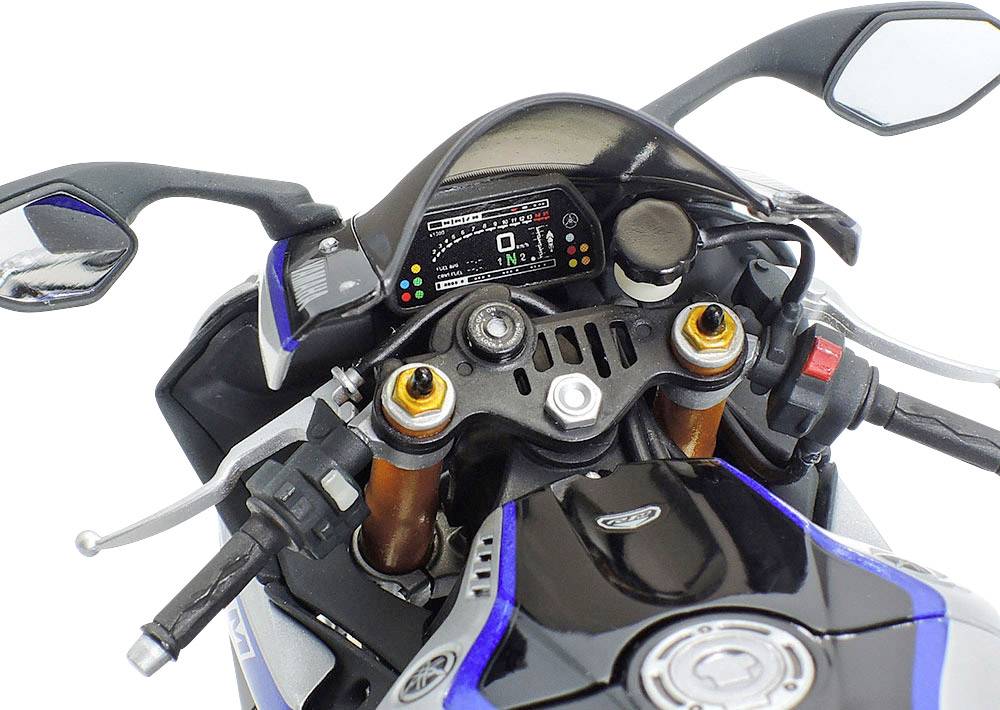 Tamiya 300014133 Yamaha YZF-R1M Motorradmodell Bausatz 1:12