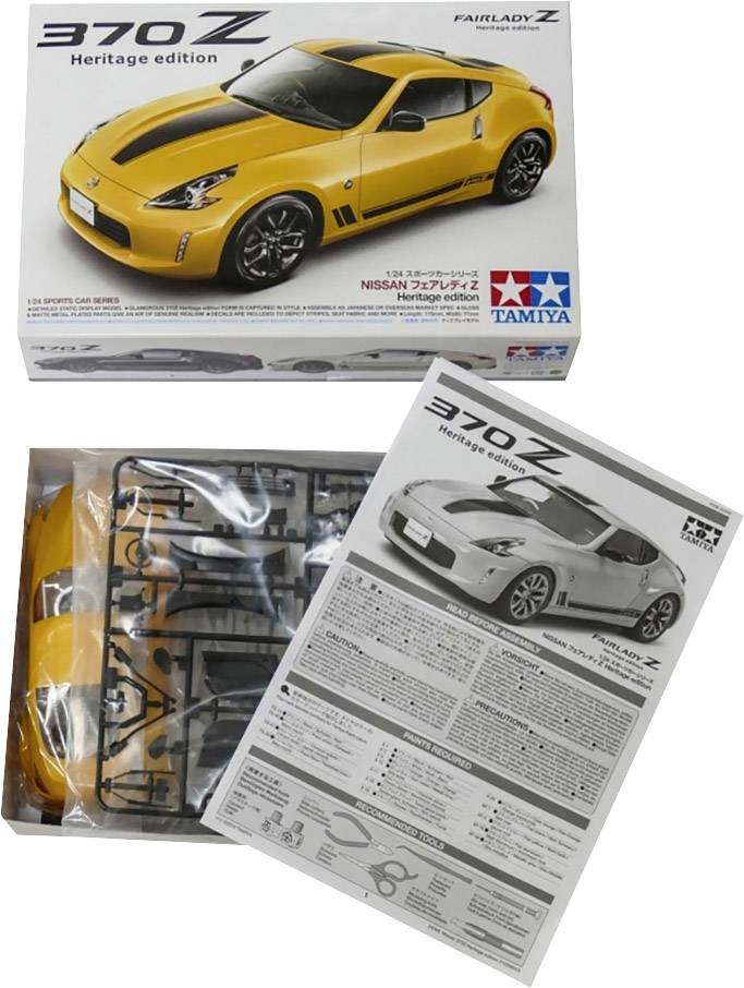 Tamiya 300024348 Nissan 370Z Heritage Edition Automodell Bausatz 1:24