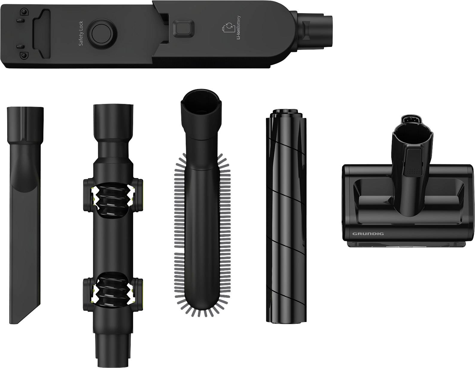 Grundig VCP 8931 2-in-1 GMS2900 Akku-Handstaubsauger inkl. Mini-Turbobürste