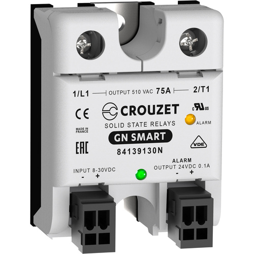 Crouzet Halbleiterrelais 84139130N 75A Schaltspannung (max.): 510 V/AC Nullspannungsschaltend 1St.