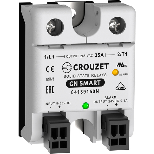 Crouzet Halbleiterrelais 84139150N 35A Schaltspannung (max.): 265 V/AC Nullspannungsschaltend 1St.