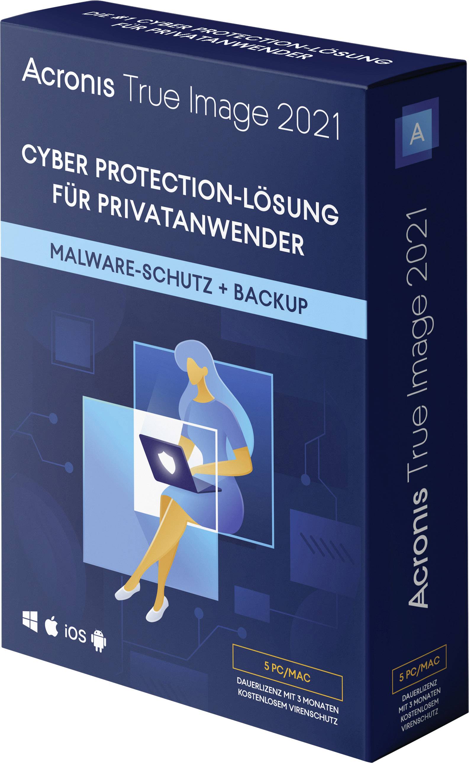 Acronis True Image 2021 Mac, Windows, Android, iOS Backup-Software
